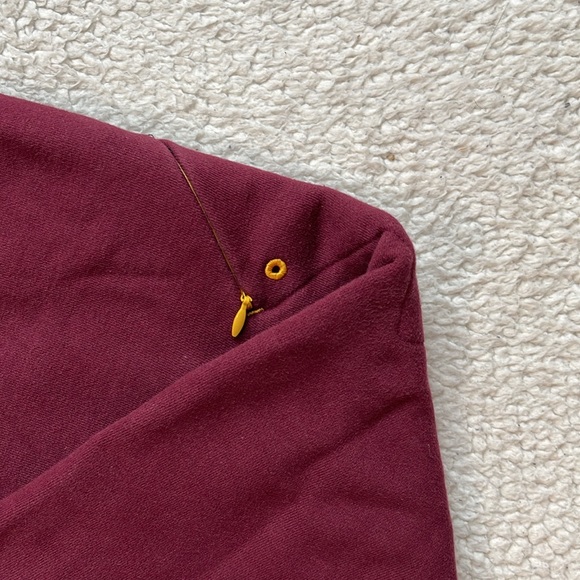 Vintage 90s Team Nike University of Minnesota Embroidered Stash Pocket Hoodie - Picture 3 of 7